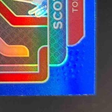 2021-22 Panini Prizm Scottie Barnes Red White and Blue #320 RC Toronto Raptors