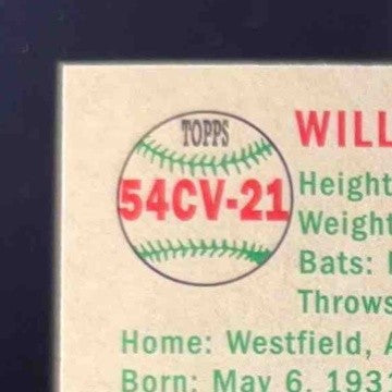 2023 Topps Chrome Platinum Anniversary Willie Mays 1954 City Variation SF Giants