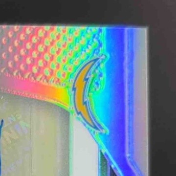 2024 Panini Prizm Brenden Rice Auto Silver #313 RC Los Angeles Chargers