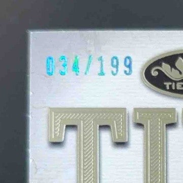 2024 Topps Tier One Deion Sanders Relics Die Cut 034/199 Bat Atlanta Braves