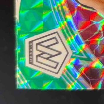 2023-24 Panini Mosaic Victor Wembanyama Thunder Road Green RC San Antonio Spurs