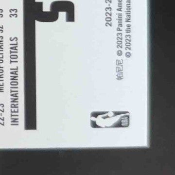 2023-24 Panini Hoops Victor Wembanyama Yellow #298 RC San Antonio Spurs