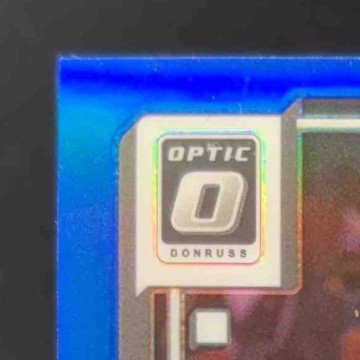 2022-23 Panini Donruss Optic LaMelo Ball Blue 21/49 #150 Charlotte Hornets