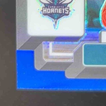 2022-23 Panini Donruss Optic LaMelo Ball Blue 21/49 #150 Charlotte Hornets
