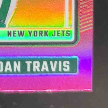 2024 Panini Donruss Optic Jordan Travis Pink #260 Rated Rookie New York Jets