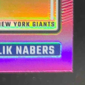 2024 Panini Donruss Optic Malik Nabers Pink #271 Rated Rookie New York Giants