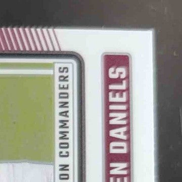 2024 Panini Donruss Optic Jayden Daniels #248 Rated Rookie Washington Commanders