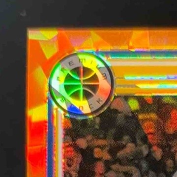 2023-24 Hoops Premium Stock Andrew Nembhard Orange Ice Prizm 100/125 Pacers