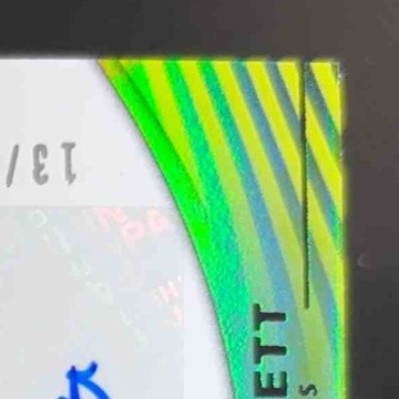 2023 Panini Illusions Kenny Pickett Limelight Signatures 13/75 Auto Steelers