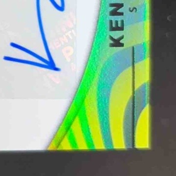 2023 Panini Illusions Kenny Pickett Limelight Signatures 13/75 Auto Steelers