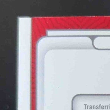 2023 National Treasures Zach Evans Silhouettes Signatures Blue /49 MEM AU REBELS