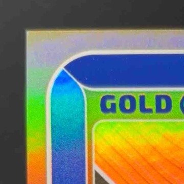 2024 Panini Certified Christian Gonzalez Gold Team Blue Mirror 7/75 Patriots