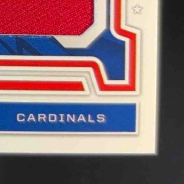 2024 Panini Rookies & Stars Michael Wilson NFL Authentic Memorabilia Cardinals