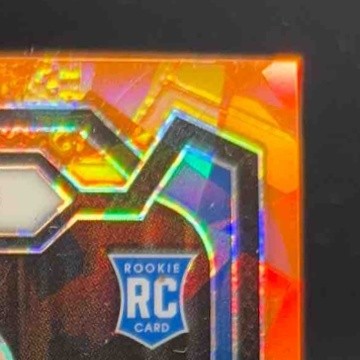 2023-24 Panini Prizm Dereck Lively II Prizms Orange Ice #163 RC Dallas Mavericks