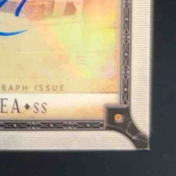 2018 Topps Museum Collection Carlos Correa Signature JSY Triple Relic Auto 34/99