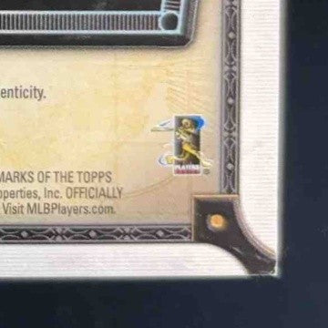 2018 Topps Museum Collection Carlos Correa Signature JSY Triple Relic Auto 34/99