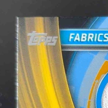 2024 Topps Pro Debut Jackson Chourio Fabrics of the Future Auto Relics Gold /50