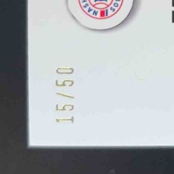 2024 Topps Pro Debut Jackson Chourio Fabrics of the Future Auto Relics Gold /50