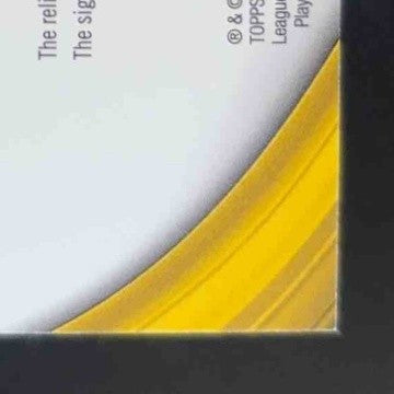 2024 Topps Pro Debut Jackson Chourio Fabrics of the Future Auto Relics Gold /50