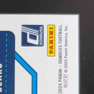 2024 Panini Donruss Caleb Williams Press Proof Green Rated Rookie Chicago Bears