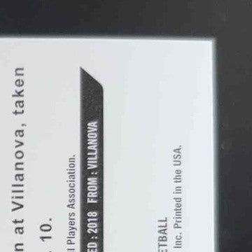 2018-19 Panini Hoops Mikal Bridges Silver 154/199 #252 RC Phoenix Suns