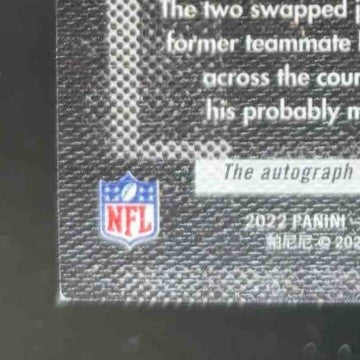 2022 Panini Chronicles John Metchie III Gridiron Kings Signatures Gold /10 RC