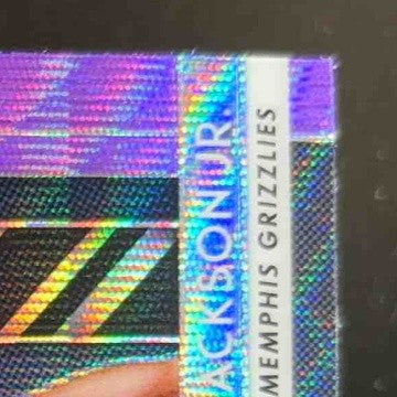 2018-19 Panini Prizm Jaren Jackson Jr. Prizms Purple Wave RC Memphis Grizzlies