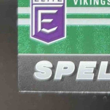 2023 Panini Donruss Elite Justin Jefferson Spellbound Green Minnesota Vikings