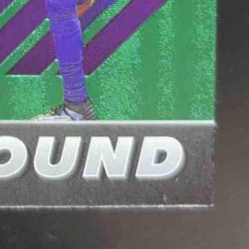 2023 Panini Donruss Elite Justin Jefferson Spellbound Green Minnesota Vikings