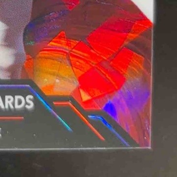 2023 Wild Card Metallix Pro-Look Donovan Edwards WildMegaFractal Mojo RWB #d1/1