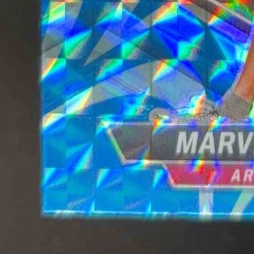 2024 Panini Mosaic Marvin Harrison Jr. Reactive Blue Prizm #304 Rookie Cardinals