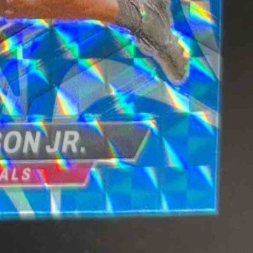 2024 Panini Mosaic Marvin Harrison Jr. Reactive Blue Prizm #304 Rookie Cardinals