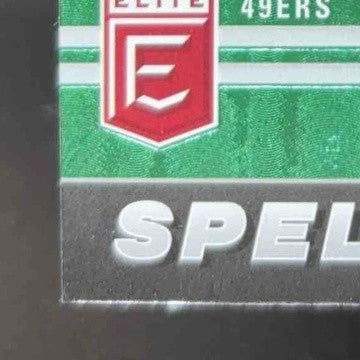 2023 Panini Donruss Elite George Kittle Spellbound Green #SB-GK3 49ers