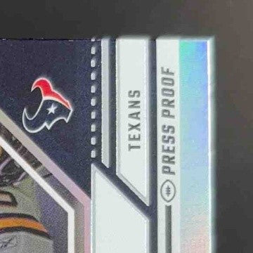 2024 Donruss Andre Johnson Press Proof Silver Die Cut 26/75 #202 Houston Texans