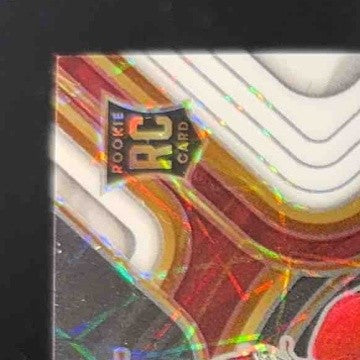 2023 Select Draft Brian Branch Rookie SIgnatures White Lazer Prizm 22/25 Auto