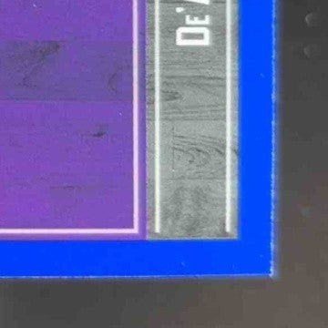 2017-18 Panini Hoops De Aaron Fox Blue #255 RC Sacramento Kings