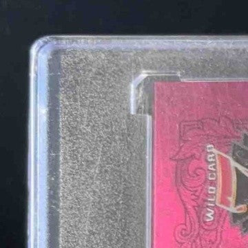 2023 Wild Card 7 Studs Bailey Zappe Left Diamond Crystal Holographic Teal /4 AU