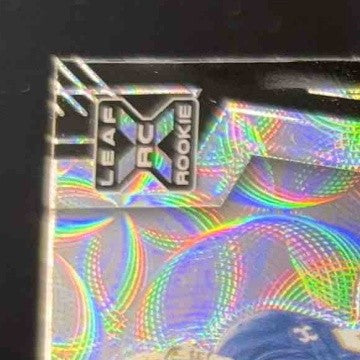 2022 Leaf Ultimate Draft Kyren Williams Flash Silver Spectrum /7 Auto Notre Dame