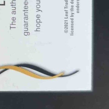 2021 Leaf Signature Hall of Fame Lem Barney #HOF-LB1 Auto Detroit Lions