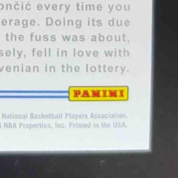 2018-19 Panini Hoops Luka Doncic Class of 2018 #3 RC Dallas Mavericks