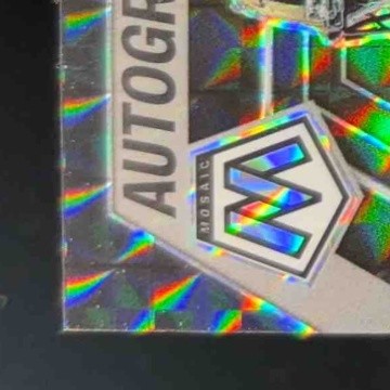 2023 Panini Mosaic Jamaal Williams Auto #AM-JWI New Orleans Saints