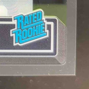 2022 Panini Clearly Donruss Velus Jones Jr. Rated Rookie Auto RC Chicago Bears