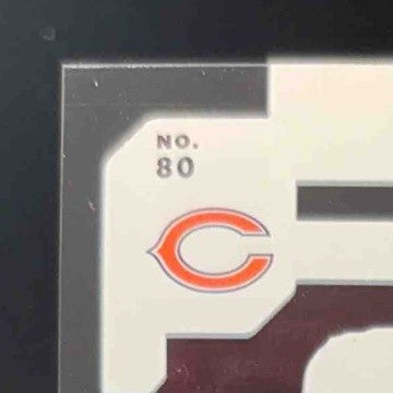 2022 Panini Clearly Donruss Velus Jones Jr. Rated Rookie Auto RC Chicago Bears