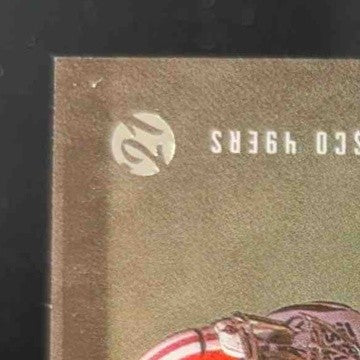 2021 Panini Luminance Elijah Mitchell Auto 194/349 #200 RC San Francisco 49ers