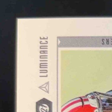 2021 Panini Luminance Elijah Mitchell Auto 194/349 #200 RC San Francisco 49ers