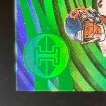 2023 Panini Illusions Roschon Johnson Green Trophy Collection 1/10 RC Chicago