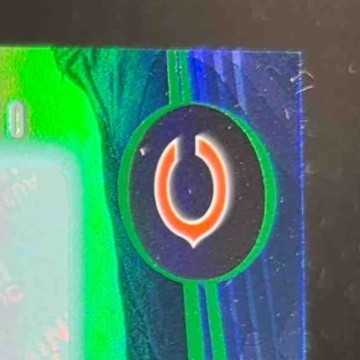 2023 Panini Illusions Roschon Johnson Green Trophy Collection 1/10 RC Chicago