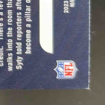 2023 Panini Illusions Roschon Johnson Green Trophy Collection 1/10 RC Chicago