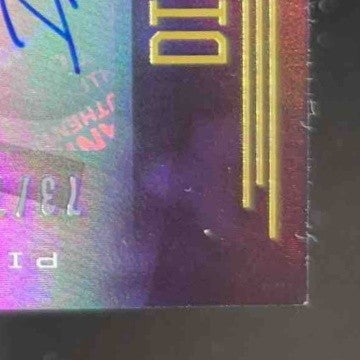 2020 Panini Illusions Diontae Johnson Trophy Collection Signatures 73/75 Auto