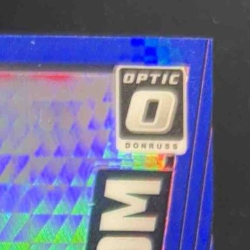 2024 Panini Donruss Optic Caleb Williams Rookie Phenoms Blue Hyper Memorabilia